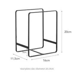 Yamazaki Organiser Tower Zwart -Aanbiedingen Keuken Kla Winkel 2269 dims eu 1000x