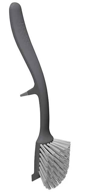 Joseph Joseph Afwasborstel Met Gootsteensteun - Edge - Antraciet 2 Joseph Joseph Afwasborstel Met Gootsteensteun - Edge - Antraciet