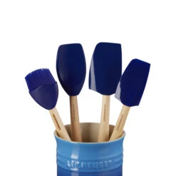 Le Creuset Spatelset - Met Spatelpot - Premium - Azure - 5-delig -Aanbiedingen Keuken Kla Winkel 91057001220000 alt1