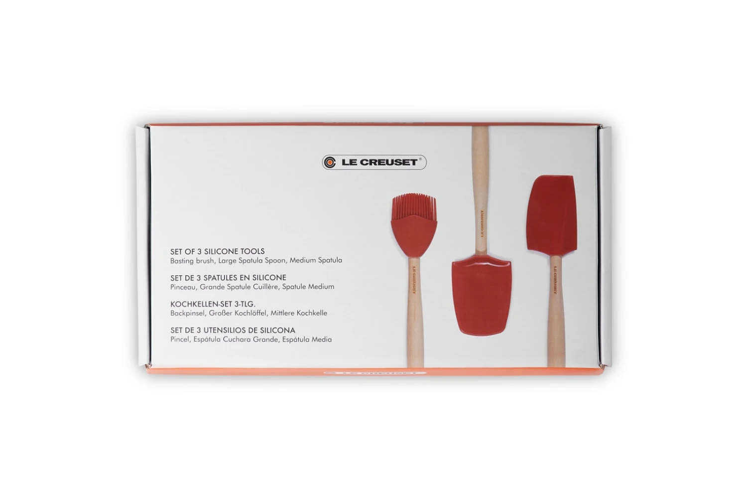 Le Creuset Spatelset - 3 Stuks - Premium - Kersenrood 5 Le Creuset Spatelset - 3 Stuks - Premium - Kersenrood - Afbeelding 3