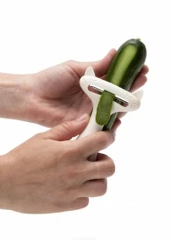 Peleg Design Dunschiller CatPeeler - Wit -Aanbiedingen Keuken Kla Winkel Peleg Design Dunschiller CatPeeler Wit 2