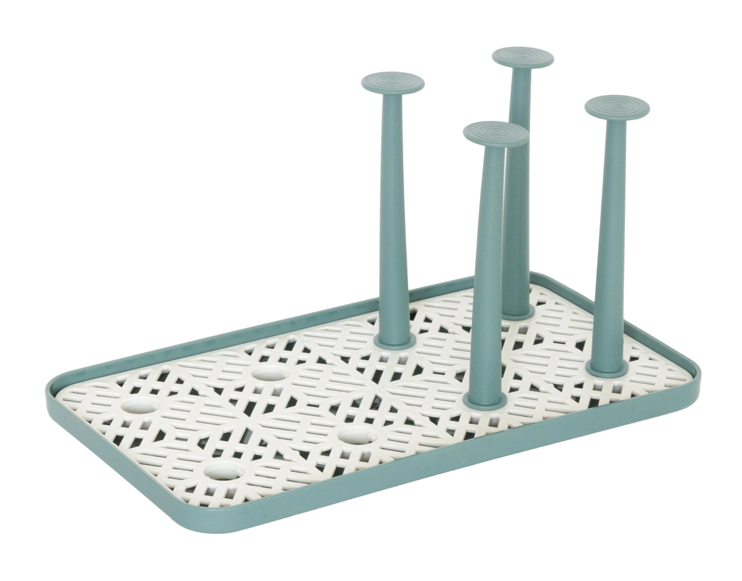 Sareva Afdruiprek Glazen / Flessendroger - Groen - 8 Glazen 5 Sareva Afdruiprek Glazen / Flessendroger - Groen - 8 Glazen - Afbeelding 3
