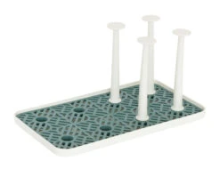 Sareva Afdruiprek Glazen / Flessendroger - Wit - 8 Glazen -Aanbiedingen Keuken Kla Winkel Sareva Glazenhouders 08