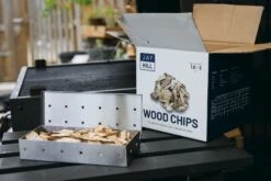 Jay Hill BBQ Smoker Box / Rookbox - RVS - 22 X 9 X 4 Cm -Aanbiedingen Keuken Kla Winkel Smokebox Rookhout 7