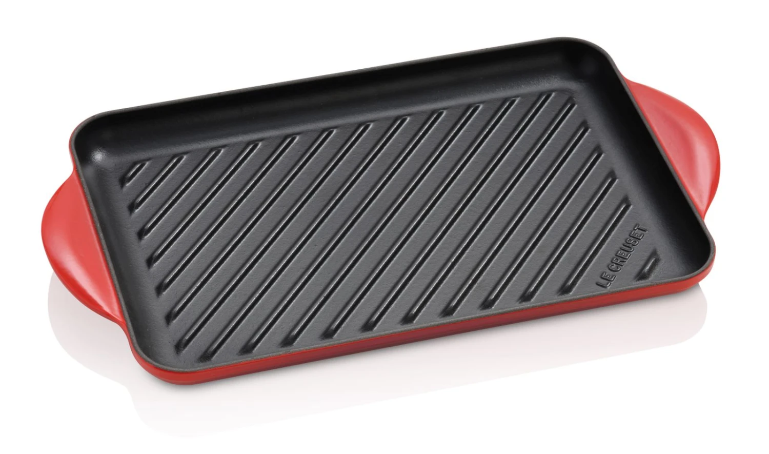 Le Creuset Grillplaat Tradition - Kersenrood - 38.5 X 22 Cm 3 Le Creuset Grillplaat Tradition - Kersenrood - 38.5 X 22 Cm