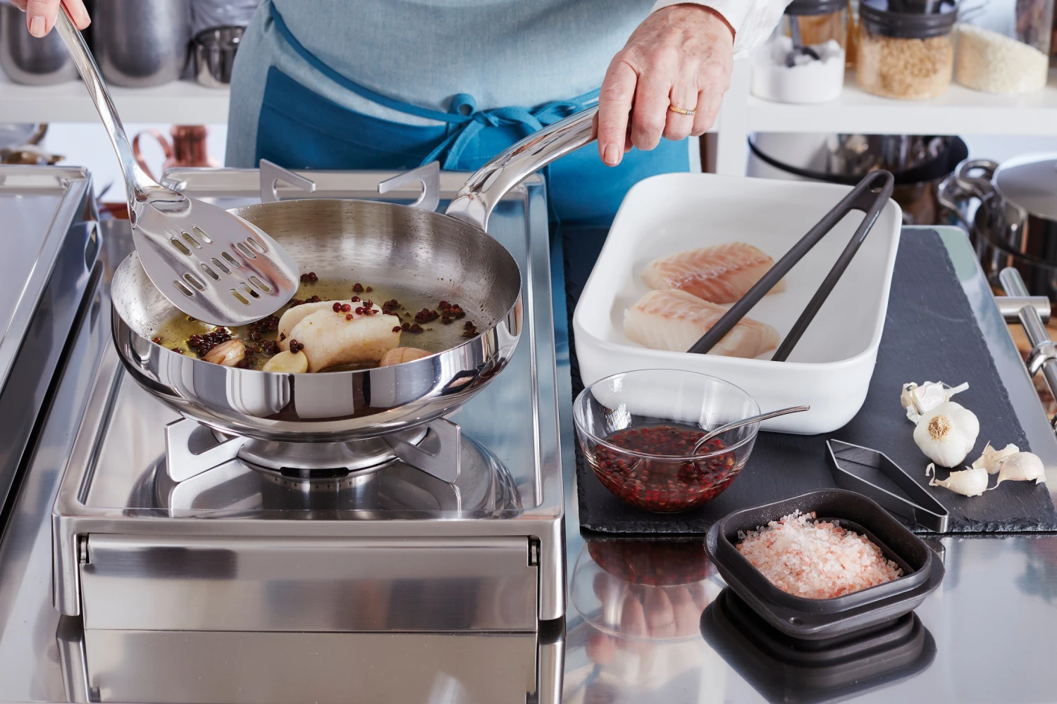 Sambonet Serveerpincet Zwart 6 Sambonet Serveerpincet Zwart - Afbeelding 4