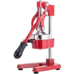 Sareva Citruspers - Gietijzer - Hevelmodel - Rood -Aanbiedingen Keuken Kla Winkel sareva citruspers rood