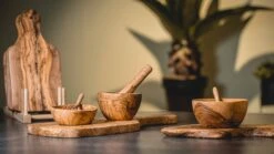 Jay Hill Vijzel Tunea - Olijfhout - ø 10 Cm -Aanbiedingen Keuken Kla Winkel tunea 4